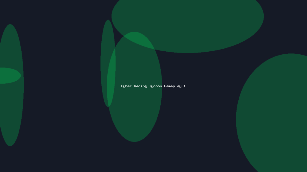 Cyber Racing Tycoon