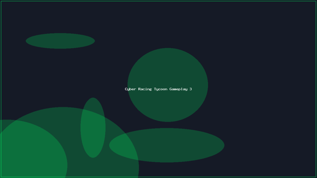 Cyber Racing Tycoon